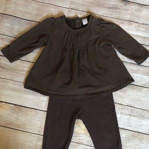 Gap legging and long sleeve set